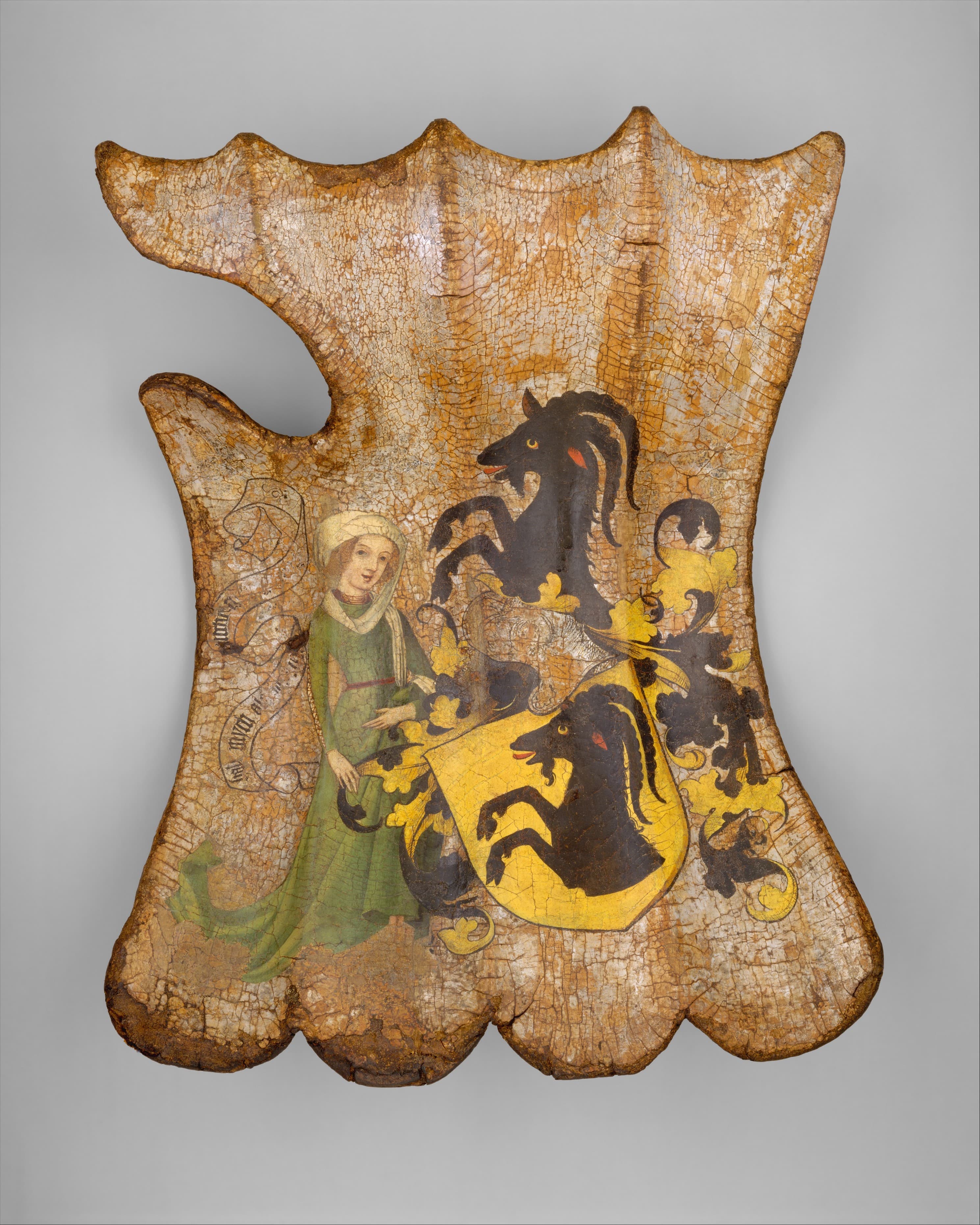 Fig. 1: Targe, Germany, around 1450