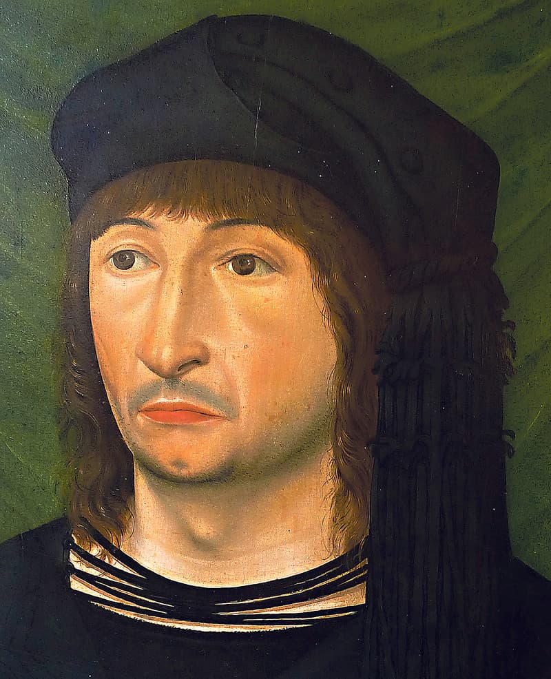 Portrét Hanse Harsdorfera, pravděpodobně od Michaela Wolgemuta, 1484