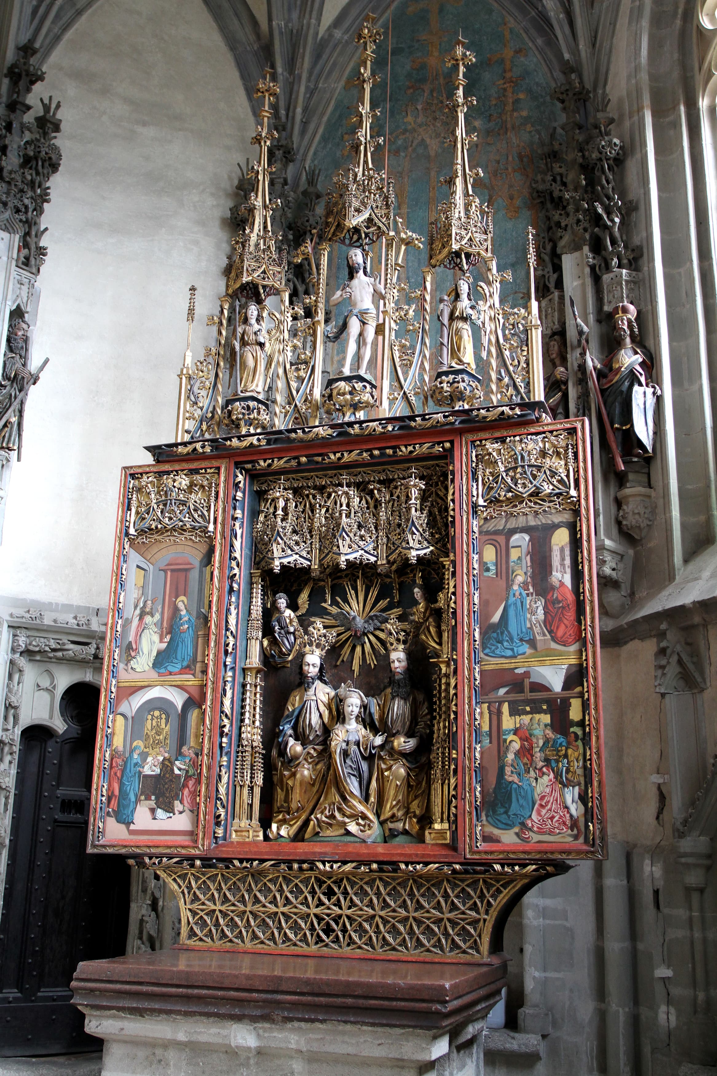 Křivoklátský oltář, 1480 - 1490