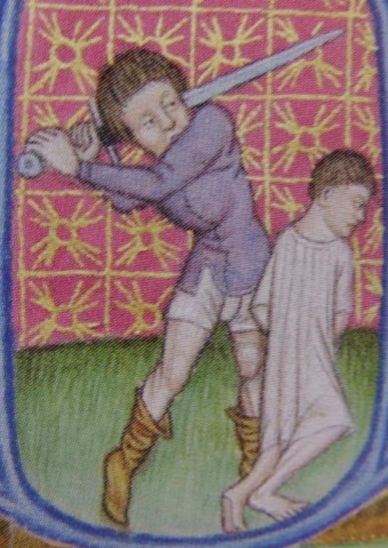 Hace (ještě s krátkými nohavičkami), Brněnská právní kniha Václava z Jihlavy, 1446.