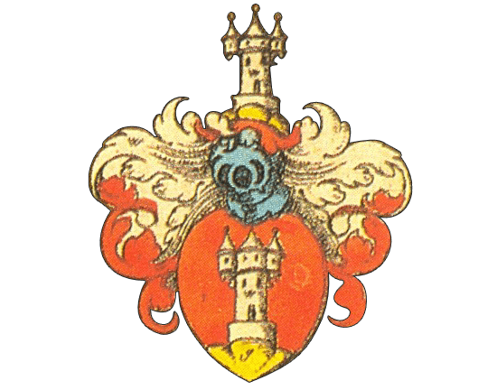 Erb rodu podle J.A.Siebmachera (1605)